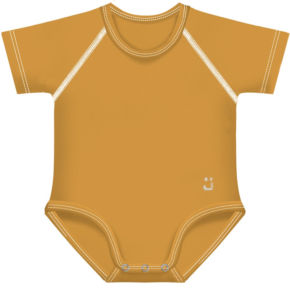 Body rosnące Bio Cotton 4Season 0-36m mustard