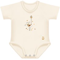 Body rosnące Bio Cotton 4Season 0-36m ostrich