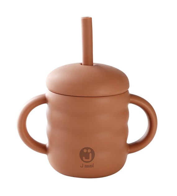 Kubek 100% silikonowy My home cup toffee