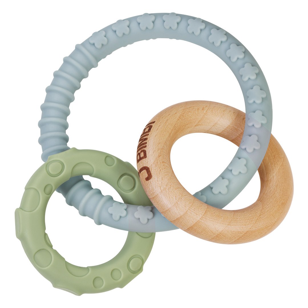 Gryzak Bite&Play charms gum massager 4m+ planet