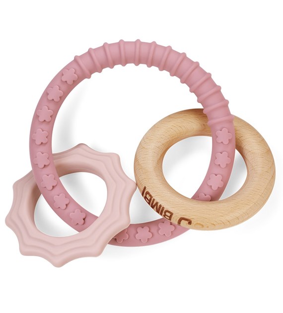 Gryzak Bite&Play charms gum massager 4m+ star