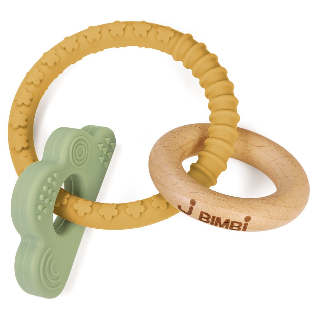 Gryzak Bite&Play charms gum massager 4m+ cloud