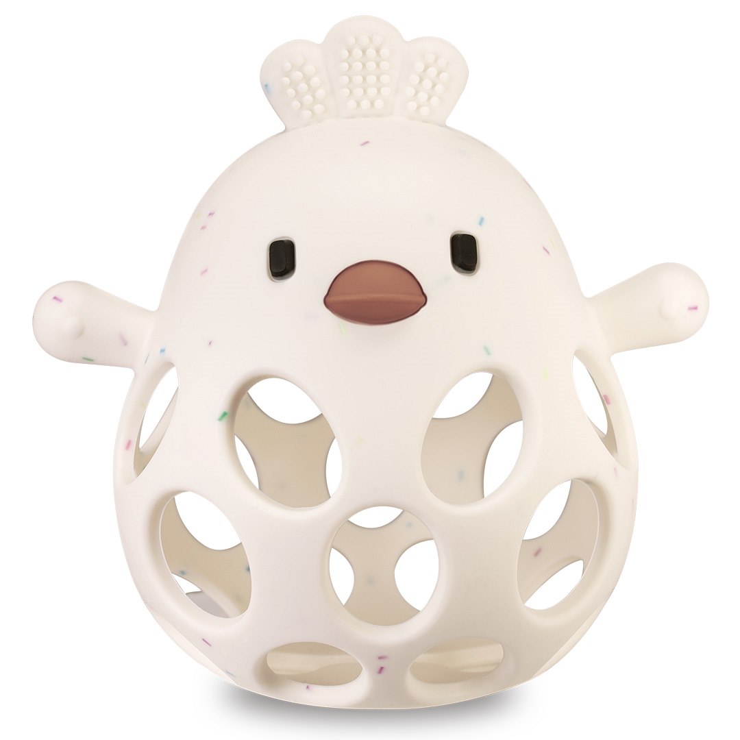 Gryzak Bite&Play chicken gum massager 6m+ smarties